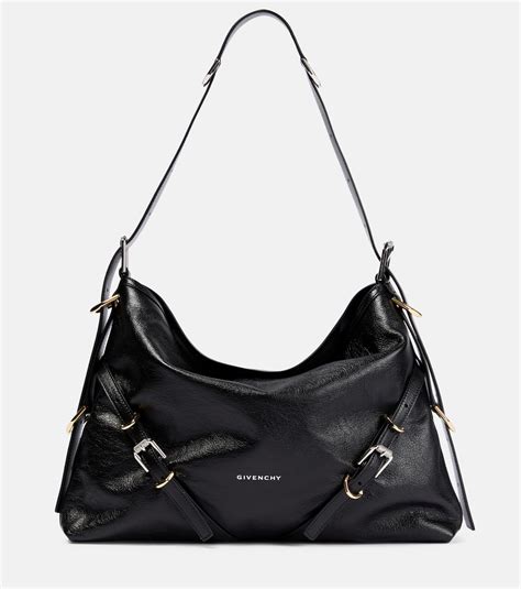 givenchy shoulder bag leather|Givenchy voyou small handbag.